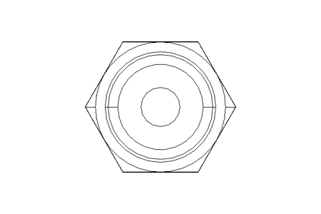 Raccord de tube LL 4 M8x1 St-Zn gelbchr.