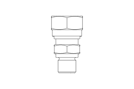 Pipe screw connector L 8 G1/8" St-Zn