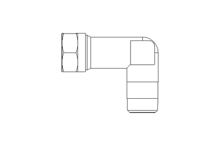 管道螺栓紧固装置 LL 4 M8x1 St-Zn gelbchr.