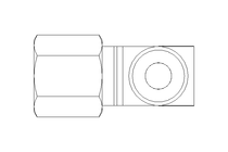 Conector roscado p/ tubos LL 6 M10x1