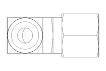 Pipe screw connector L 8 R1/4"