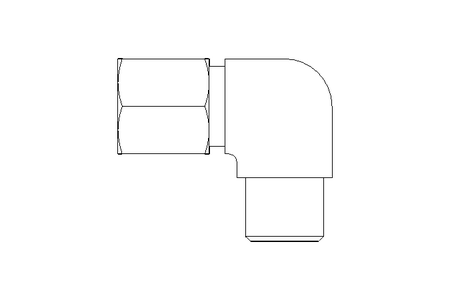 Rohrverschraubung LL 6 R1/8"