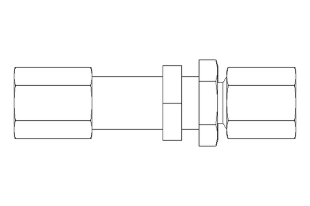 Passaparete L 6/6 MS DIN2353