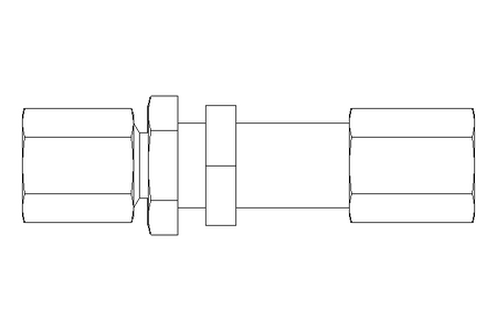 Passaparete L 6/6 MS DIN2353