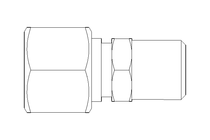 Rohrverschraubung L 12 R1/4" 1.4571