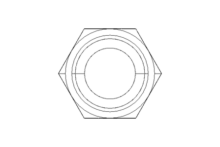 Ecrou collet battu LL 8 M12x1 1.4571