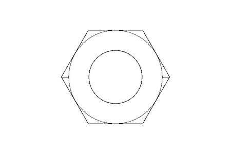 Ecrou collet battu LL 8 M12x1 1.4571