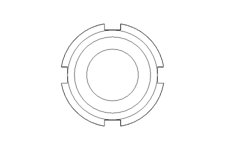 Ghiera F DN10 1.4301 DIN11851