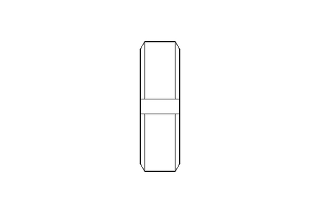 Slotted nut F DN32 1.4301 DIN11851