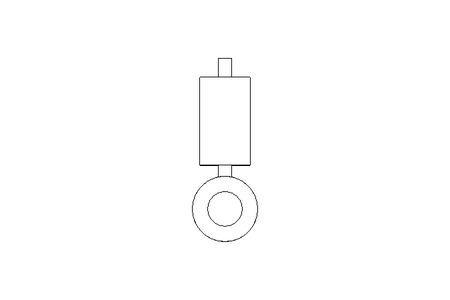 DISK VALVE ZFA 44821 PNEUM DN 65