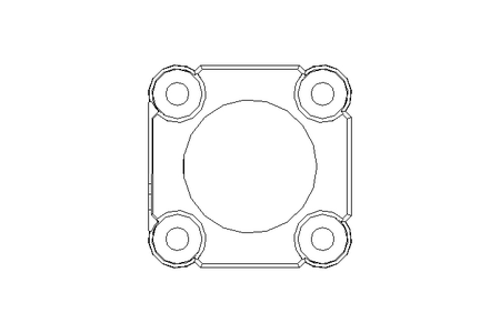 Doppelt wirkender Zylinder D40 Hub80