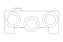 Anschlussblock G1/4