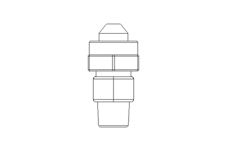 Vollstrahldüse 1/4 NPT Niro