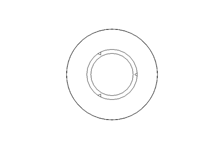 Grooved drive stud ISO8746 3x10 A2