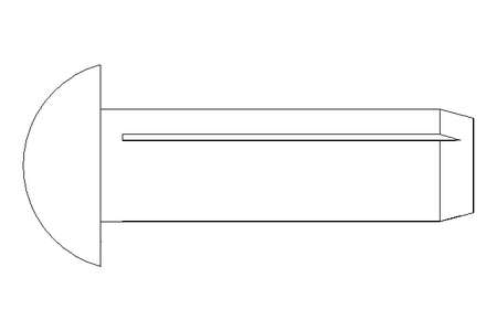 Grooved drive stud ISO8746 3x10 A2