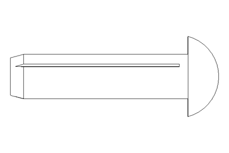 Chiodo intagliato ISO 8746 3x12 A2