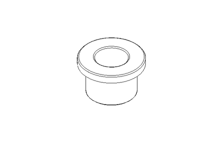 Plain bearing bush V 8x12x16x10x2