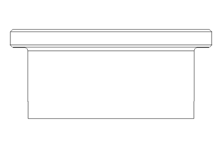 Plain bearing bush V 22x28x34x15x3