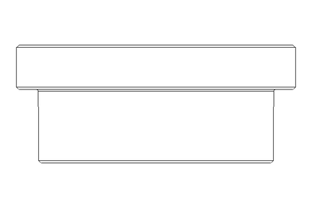 Plain bearing bush V 25x32x38x16x6