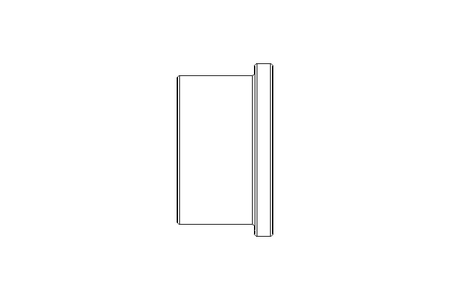 Casq.cojinete de desliz. V 40x50x58x32x6