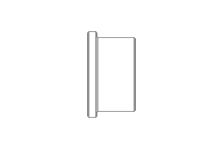 Casq.cojinete de desliz. V 40x50x58x32x6