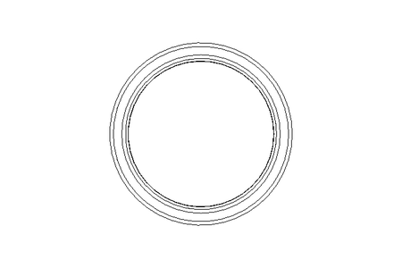 轴密封件环 A 80x100x10 NBR DIN3760