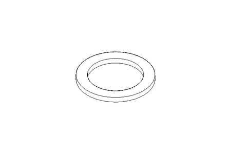 Junta de anillo A 10,2x13,9x1 CU DIN7603