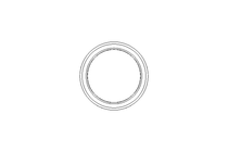 Wiper ring 35x44.6x6.5 PTFE