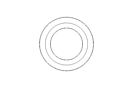 Sealing ring for needle roller bearing G