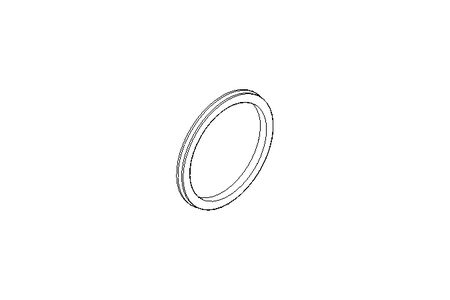 Grooved ring Z8 53x63x4.25 NBR