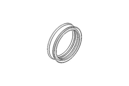 Grooved ring Z5 43x50x12 NBR