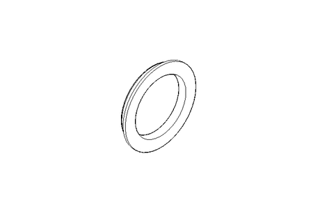 Bague d'étanchéité TVM 40x50,5x7,1 PTFE