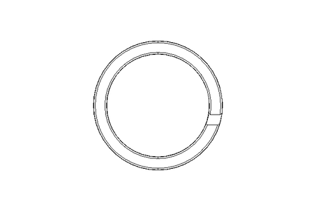 Guide ring GR 20x25x5.6 PTFE