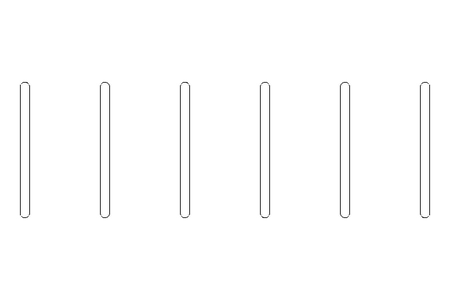 Molla di compressione D1=7,6 D2=6,6 L=23