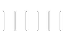 Molla di compressione D1=7,6 D2=6,6 L=23