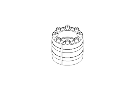 Clamping element D80 d50 4150Nm