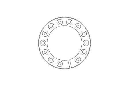 Clamping element D90 d60 6200Nm