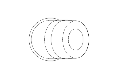 CODO         A4  45 1/2" TG/ZN