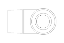 Winkel 1/2" L41 (I+A) 4436