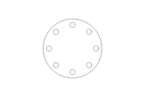 Flange DN 80 PN 16 A2 DIN EN 1092-1