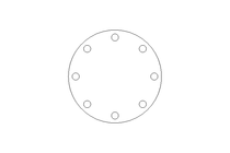 FLANGE DN150 PN16 1.0460 DIN EN 1092-1