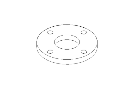 Flansch B 65x76,1 A4 DIN 2576