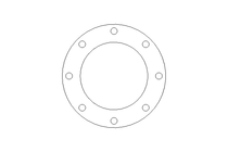 FLANGE  DN200 PN10 A4 DIN EN 1092-1