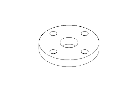 Flansch DN 25 PN 40 A2 DIN EN 1092-1