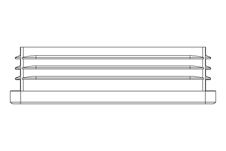 Заглушка GPN270R LA=80 BA=60