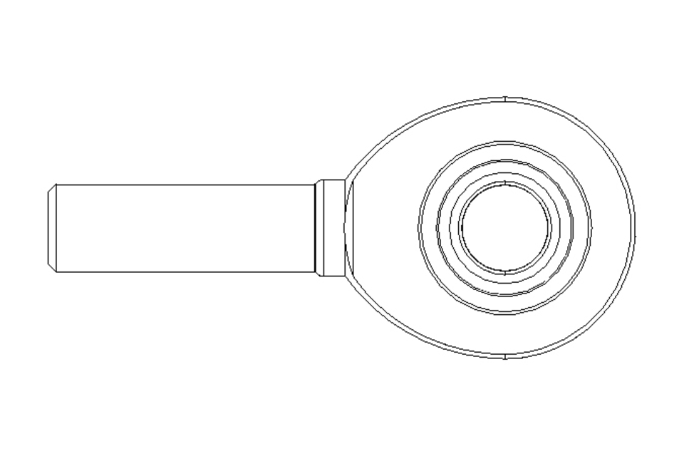 Gelenkstangenkopf M8-AG