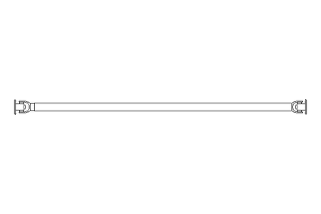 Gelenkwelle E 58/4 L=1200/1235