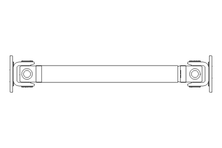 Cardan D=100 L1=560 L2=770