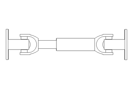 Cardan D=75 L1=300 L2=355