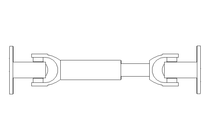 Cardan D=75 L1=300 L2=355